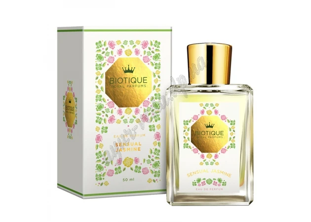 Фото 1 - Духи Чувственный Жасмин 50 мл. Биотик, Biotique Sensual Jasmine Perfume, Аюрведа Здесь!