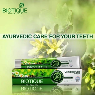 Зубная паста Биотик 140г, Зубная паста Биотик, Biotique Complete Care