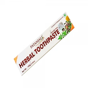 Зубна паста Гербал Дент Канті 100г Патанджали, Dant Kanti Herbal Patanjali, Зубная паста Дент Канти, Аюрведа Здесь
