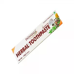 Зубная паста Гербал Дент Канти 100г Патанджали, Dant Kanti Herbal Patanjali, Зубная паста Дент Канти, Аюрведа