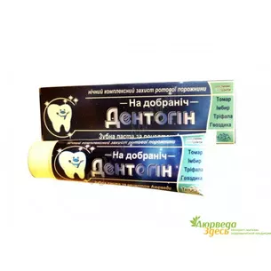 Toothpaste Dentogon night ON DOBRANYCH, Triyuga, 100g, Toothpaste Triyuga DENTOGYN, Ayurveda