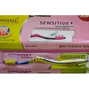 Patanjali Senset toothbrush, Patanjali tooth brush, Patanjali Ayurveda Sensitive Toothbrush for sensitive teeth, Ayurveda Zd