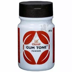 Зубной порошок Гум тон Чарак 40 г термин 03/24 включительно, Gum Tone, Charak, Зубной порошок, Аюрведа