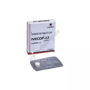 Ivekop (ivermectin 12mg) Menarini India 1 tab., Menarini India IVECOP Ivermectin, antiparasitic Ayurvedic drug
