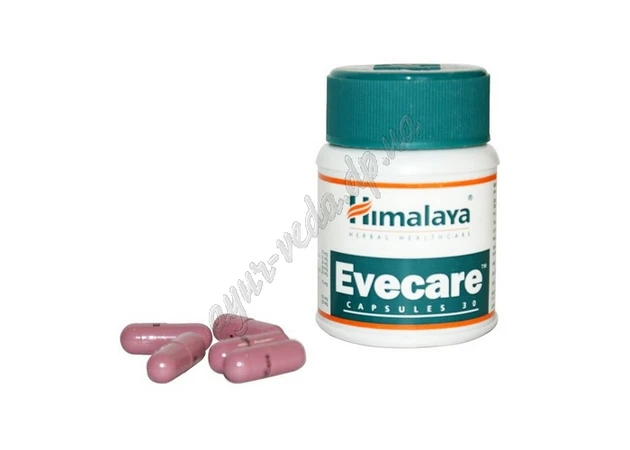 Фото 1 - Ив Кер 30таб. Хималая, Eve Care Himalaya, Ивкер, при дисменорее и предменструальном синдроме, Аюрведа Здесь
