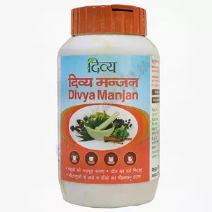 Зубной порошок Дивья Манджан Патанджали 100г, зубной порошок, Patanjali Divya Manjan, Аюрведа