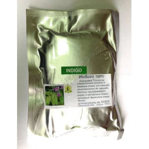 Индиго порошок 100 г.Indigofera Tinctoria или попросту Индийская черная хна, Аюрведа