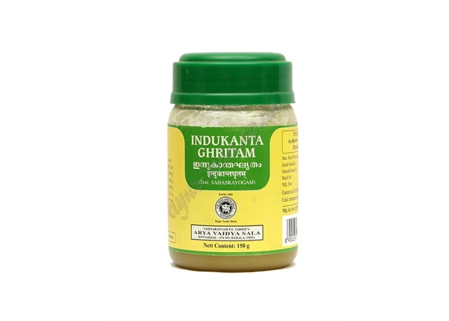 Фото 1 - Индуканта гритам 150г Коттаккал, Indukantam Ghritam, Kottakkal Ayurveda нормализует работу организма, Аюрведа.