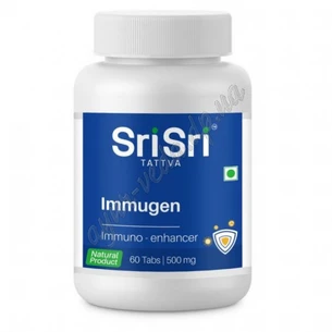 Иммуген 60 таб Шри Шри Таттва Иммуджен, Immugen Sri Sri Tattva, Иммуджен Шри Шри Таттва Иммуген, Аюрведа Здесь!