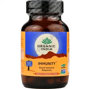 Иммунити 60 кап, Органик, Immunity Capsules Organic India, Иммьюнити Органик, Иммунить, Аюрведа