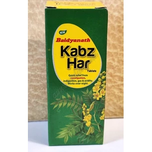 Кабджахар 30 таб. Байдьянатх, Kabz-har (Kabjahar) Baidyanath, аюрведический послаблюючий засіб, Аюрведа Здесь