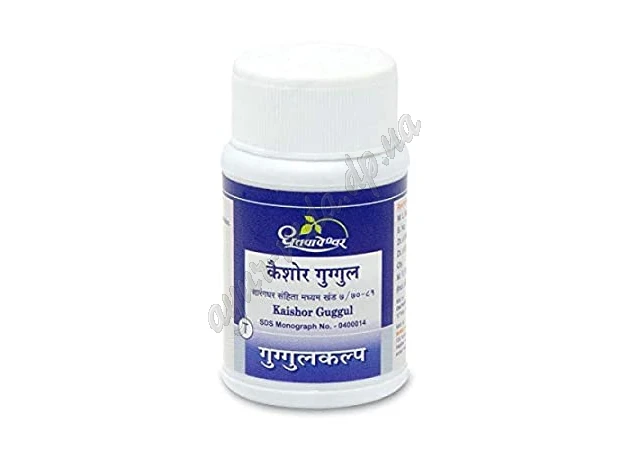 Фото 1 - Kaishore guggulu 60 tab Dhutapapeshwar, Kaishore Guggulu, Dhootapapeshwar,, wide range of action, Ayurveda Zdes