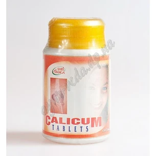 Кальций КАЛЬЦУМ, калицум, Calicum Shri Ganga, кальций прекрасно усваивающийся, Аюрведа.