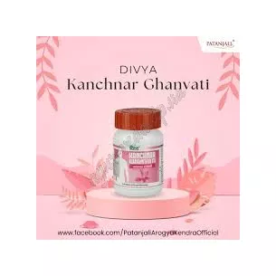 Konchner Ghanvati 60 tab. Divya Patanjali, Kanchnar Ghanvati Divya Patanjali, for the lymphatic system and recovery of the entire body.