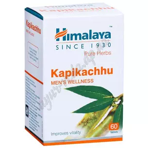 Капикачху, Мукуна Хималая 60таб. срок 02/25г., Kapikachhu, Himalaya, Капикачху, Мукуна жгучая, капикачу Хималая, Atmagupta, Za