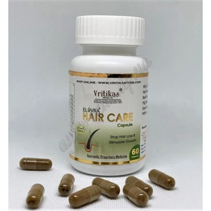 HairCare capsules 60 pcs., Vritikas for hair, Vritika Herbotech Hair Care Capsules, Ayurveda