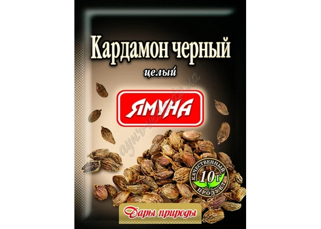 Фото 1 - Кардамон чёрный, 10г. Ямуна, Аюрведа Здесь*