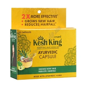 Кэш Кинг капсулы 30 шт, Hair Nourisher, Ayurvedic Capsule, Kesh King, Аюрведа