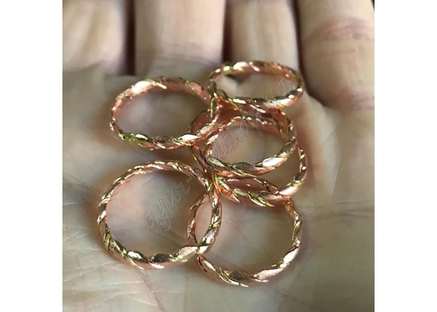 Фото 1 - Bimetallic copper ring, Bimetallic copper sacral ring, Ayurveda Here!