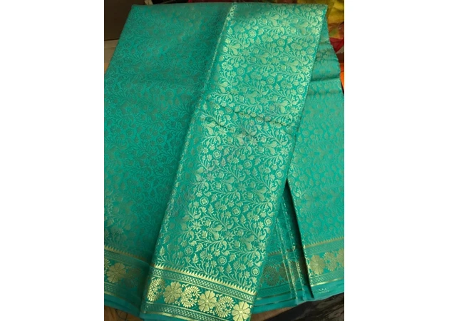 Фото 1 - Classic sari Raj Rubi Saree-7 Turquoise, Classic sari Raj Rubi Saree-7 Turquoise, Ayurveda