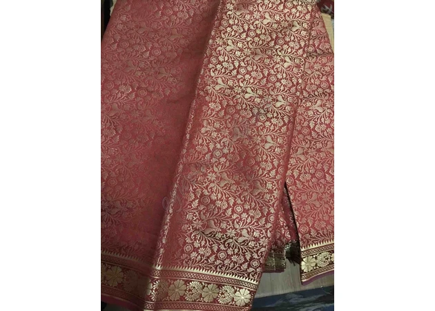 Фото 1 - Classic sari Raj Rubi Saree-7 dark red, Classic sari Raj Rubi Saree-7 dark red, Ayurveda