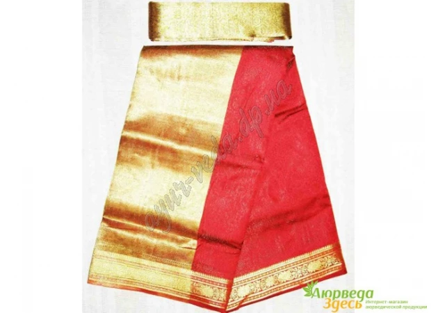 Фото 1 - Classic sari Ruby Saree-3, Indian sari, Ayurveda.