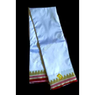 Классическое сары Pilo Saree-3, Индийское сары, Аюрведа.