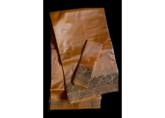 Фото 1 - Классическое сары Pilo Saree-4, Индийское сары, Аюрведа.