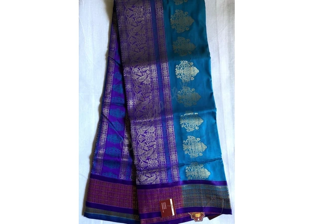 Фото 1 - Классическое сары Rudraksh Saree-28, Индийское сары, Аюрведа.