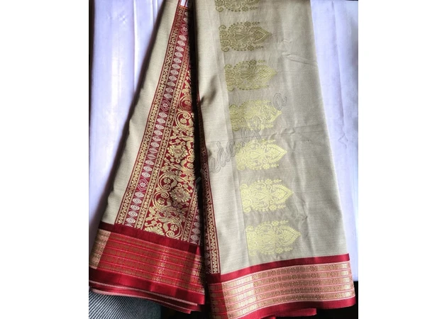 Фото 1 - Классическое сары Rudraksh Saree-31, Индийское сары, Аюрведа.