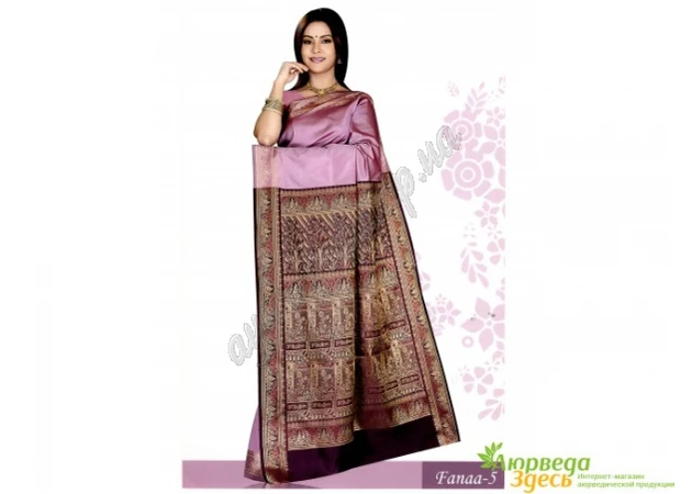 Фото 1 - Классическое сары Faana Saree-5, Аюрведа