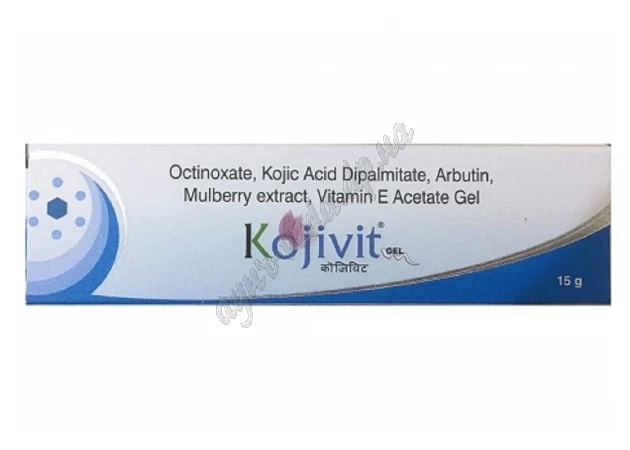 Фото 1 - Коживит гель 15г Микро термин 09/24 включительно, Kojivit Gel Micro Labs Limited, Гель с 2% койевой кислотой.