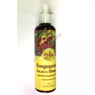 Conditioner Amla and Shikakai TM Mayur against hair loss, 200 ml.