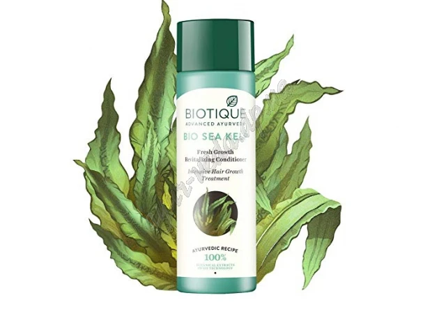 Фото 1 - Кондиционер Био Водоросли Биотик 120 мл, Биотик Кондиционер, Biotique Bio Kelp Conditioner, восстанавливающий Био Водоросли Биот