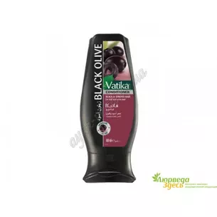 Conditioner Dabur Vatika with olive, Dabur Vatika Black & Strong Hair Black Olive Conditioner, Ayurveda