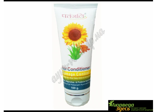 Фото 1 - Кондиціонер для пошкодженого волосся Патанджали, 100 мл., Divya Patanjali Damage Control Conditioner, Кондиционер для повреждённ