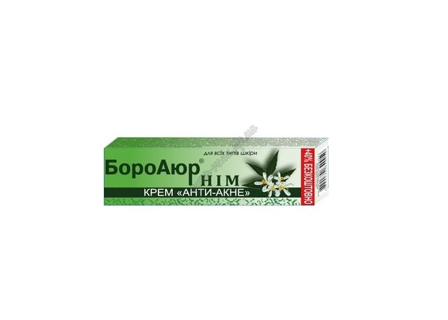 Фото 1 - Cosmetic preventive cream BoroAyur Neem, Anti-Acne, Ayurveda