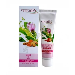Beauty cream 50g. Patanjali, Beauty Cream Patanjali, Patanjali Beauty cream, with Aloe and Turmeric, Ayurveda Here!