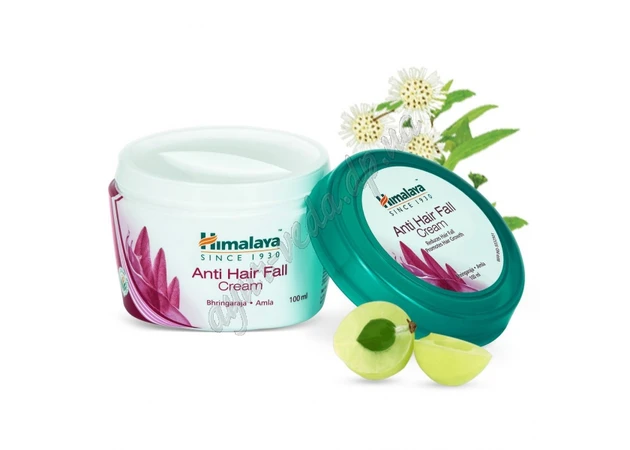 Фото 1 - Крем от выпадения волос 100г Хималая из брингородж, Himalaya Anti Hair Fall Cream, Крем от выпадения волос Хималая
