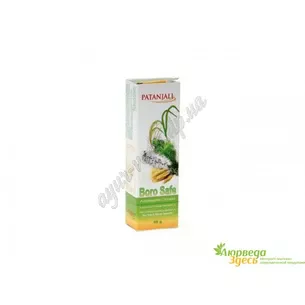 Крем антисептический Боро Сейф Патанджали 50г, Боросейф, Patanjali Boro Safe Antiseptic Cream, Аюрведа