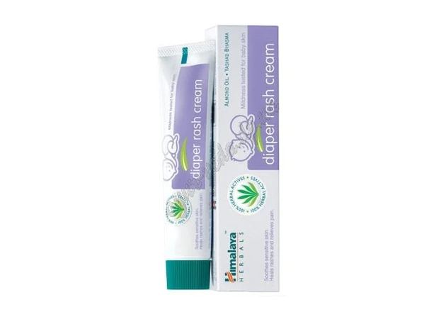 Фото 1 - Крем от попрелости) Хималая 20г. Крем от опрелостей Хималая, Himalaya Herbal Baby Diaper Rash Cream, Аюрведа