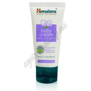 Himalaya Baby Cream without parabens and mineral oils, 50 ml Himalaya Herbal Baby Cream, Ayurveda Here!