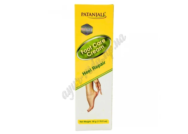 Фото 1 - Крем для ног аюрведический Патанджали 50г, heel repair cream Patanjali, Патанджали, Аюрведа