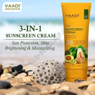 Крем для лица и тела 110г SPF-25 Ваади, Крем для лица и тела солнцезащитный.