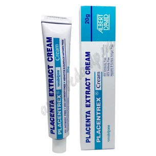 Крем с экстрактом плаценты Плацентрекс 20г, Плацента крем, Albert David Placenta Extract cream Placentrex, Аюрведа