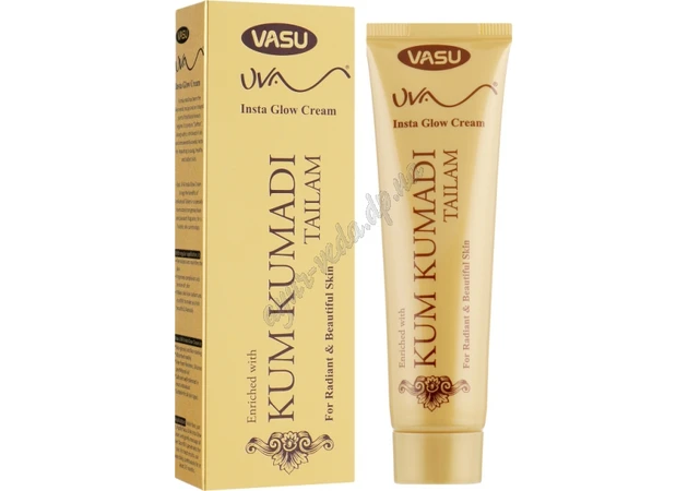 Фото 1 - Kumkumadi Vasu UVA Insta Glow Cream 50ml, Ayurveda