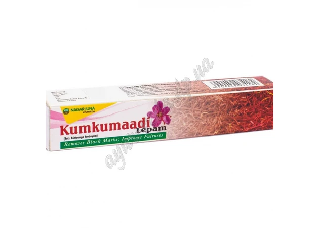 Фото 1 - Крем Кумкумады лепам Нагарджуна, Kumkumaadi Lepam Nagarjuna Kumkumadi Ayurvedic Group, Аюрведа