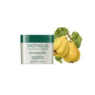 Крем ночной Био Айва Биотик 50 г, Bio Quince Seed Anti-Wrinkle Massage Cream Biotique, Биотик от морщин