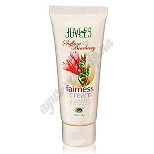 Крем освітлюючий для обличчя Джовіс 50г з шафраном, Jovees Saffron Bearberry Fairness Cream, Крем осветляющий для лица Джовис, А