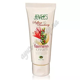 Крем освітлюючий для обличчя Джовіс 50г з шафраном, Jovees Saffron Bearberry Fairness Cream, Крем осветляющий для лица Джовис, А